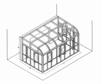 弧形陽(yáng)光房